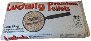 Ludwig Premium Pellets im Sack